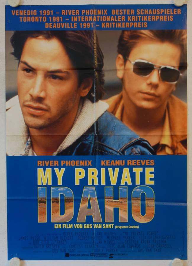 My Own Private Idaho original release german movie poster